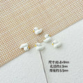 Duck Metal Beads 10mm 3D Baking Painted Alloy 10pcs 4