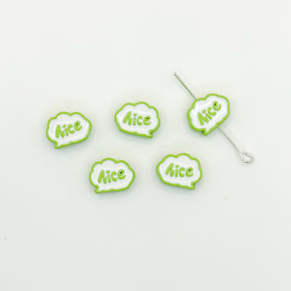 Frame Metal Beads 9x12mm Baking Painted Enamel Alloy 10pcs 13