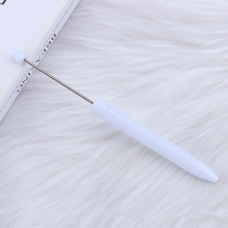 Beadable Ballpoint Pen Long Refillable Printable Personalized Stickers 6