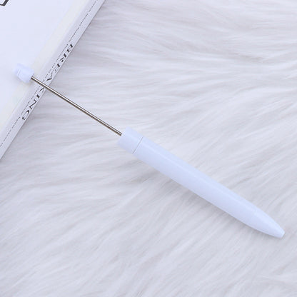 Beadable Ballpoint Pen Long Refillable Printable Personalized Stickers 6