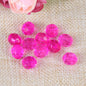 Faceted Clear Bubblegum Beads 20mm Translucent Chunky Acrylic 110pcs 20