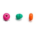 Acrylic Flat Spacer Beads 8mm Glossy Candy Color 100pcs 2