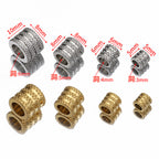 Stainless Steel Tube Metal Beads 5-10mm Four Arcs Reticulated Pattern 20pcs 2