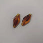 Transparent Acrylic Beads Imitation Amber Mixed Shapes 100pcs 13