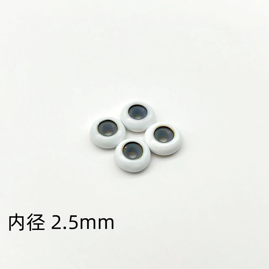 Brass Spacer Beads 10mm Colorful Enamel Large Hole 20pcs 3