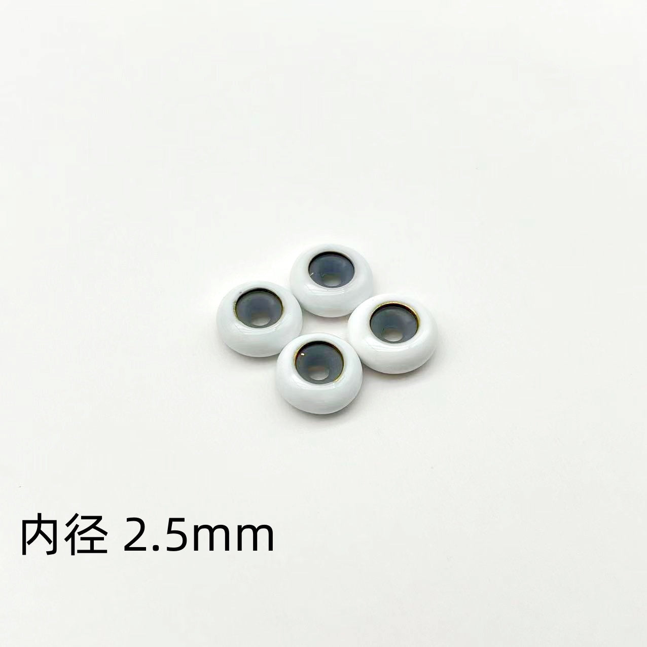 Brass Spacer Beads 10mm Colorful Enamel Large Hole 20pcs 3