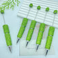 Beadable Pen Full Rhinestone Solid Color Ballpoint 15