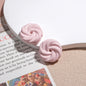 Painted Cookie Acrylic Beads 20x17x9mm Solid Color Glossy Swirl 30pcs 7