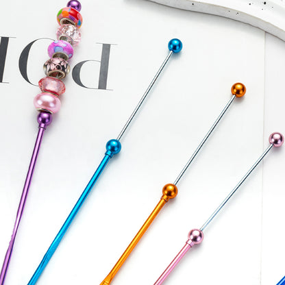 Beadable Crochet Hooks Metallic Slim Polished 3.0mm to 6.0mm 3