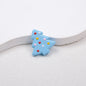 Lit Christmas Tree Acrylic Beads 21mm Colorful Holiday 20pcs 6
