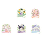 Glossy Sanrio Wreath Resin Beads Playful Pastel Floral 10pcs 5