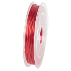 Flat Elastic Spandex Thread 0.6mm Diameter Clear Case 100m 2