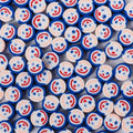 Flat Clay Beads 10mm Clown Anime Colorful Polymer 100pcs 6