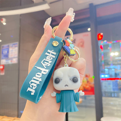 Plastic Halloween Themed Chibi Character Keychain Magical Series 7