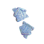Glow In The Dark Cottage Acrylic Beads 21mm Iridescent Plated 50pcs 5