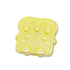 UV Plating Toast Baby Acrylic Flat Beads 24mm Colorful 50pcs 5