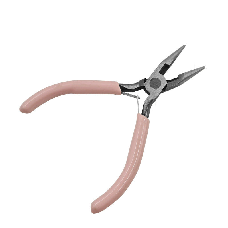 Jewelry Pliers High Carbon Steel Pink Handles 125mm 1pc 9