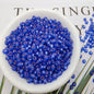 Frosted Seed Glass Beads 3mm Pastel Transparent Colors 300pcs 14