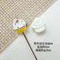 Baking Painted Watermelon and Cake Metal Beads 16mm Colorful 10pcs 16