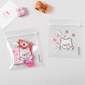 Zip Lock Bags HDPE Plastic Cartoon Animal Print 10x12cm 10pcs 3