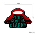 Silicone Focal Beads Christmas Work Hats YOU SERIOUS CLARK Text 20pcs 3