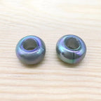 Acrylic Large Hole Spacer Beads 14mm AB Colorful 31pcs 7