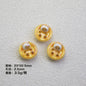 Egg Tart Kitten Resin Beads 23mm Glossy Animal Design 20pcs 6
