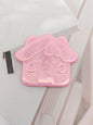 Plating Cat House Acrylic Flat Beads 30mm Pastel Colors 50pcs 8