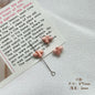 Tulip Metal Beads 3D Painted Pastel Colors 10pcs 16