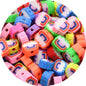 Flat Clay Beads 10mm Color Fruit Cartoon Mixed Design 1000pcs 44