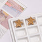 Colorful Recessed Star Acrylic Beads 17mm Mixed Colors 20pcs 6