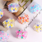 Embellished Dragonfly Clay Beads 22mm Vibrant Translucent Insects 5pcs 2