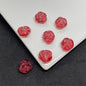 Czech Glass Beads Rose 12mm Soft Purple Pink 100pcs 16