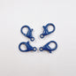 Zinc Alloy Lobster Clasp Keychain Findings 12mm Baking Painted 100pcs 13