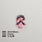 Plating Princess Lolita Series Resin Beads Glossy Pastel Colors 10pcs 6