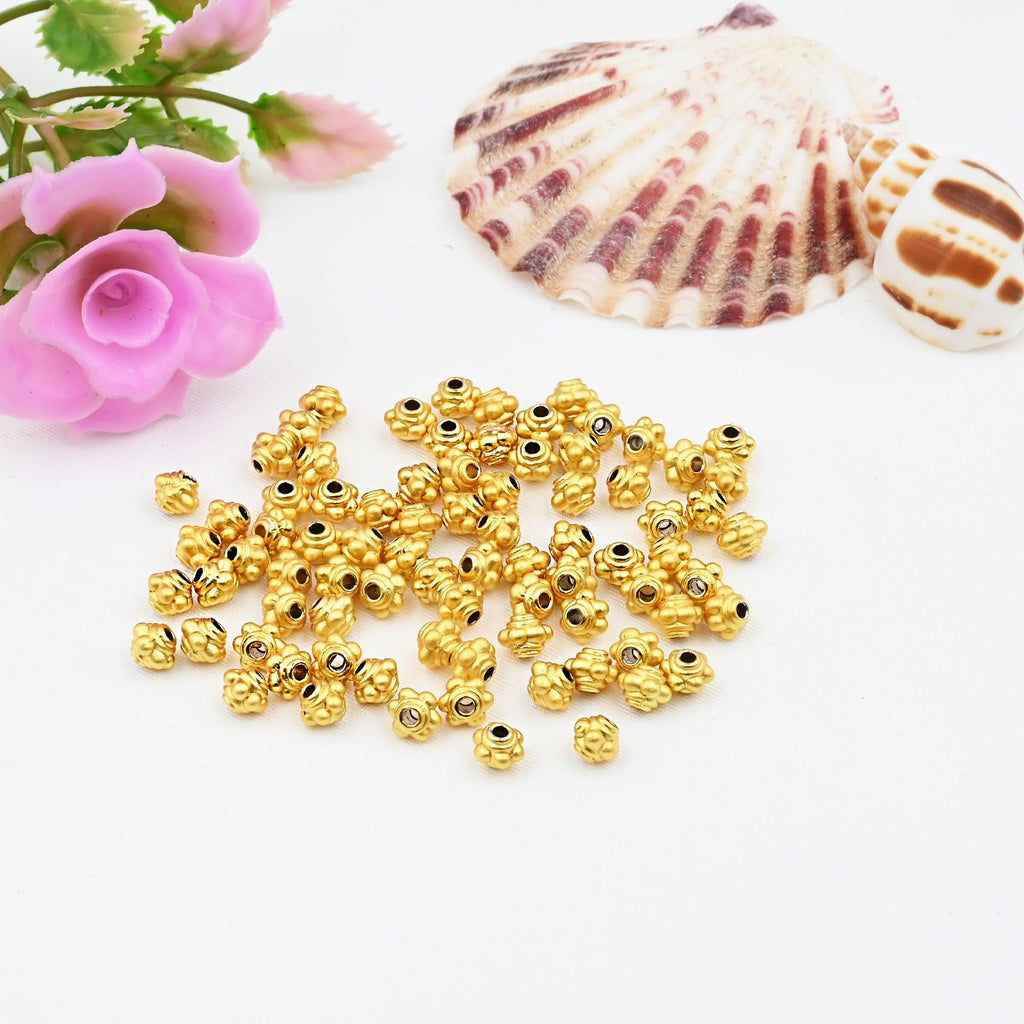 Alloy UFO Shaped Spacer Beads 4x5mm Dragonfly Eye Antique Gold 100pcs
