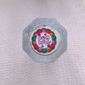Silicone Focal Beads Dog Claw Card Bold Text Vibrant Colors 20pcs 6