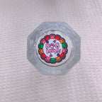 Silicone Focal Beads Dog Claw Card Bold Text Vibrant Colors 20pcs 6