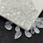 Czech Glass Beads Teardrop 8mm 14mm Glossy Purple Pink Iridescent 100pcs 19