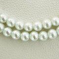 Pearl Glass Beads 10mm Imitation Smooth Lustrous Finish 20pcs 6