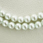 Pearl Glass Beads 10mm Imitation Smooth Lustrous Finish 20pcs 6