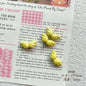 Chubby Wing Metal Beads 17mm Glossy Enamel Finish 10pcs 9