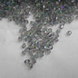 Electroplated Seed Glass Beads 4mm Faceted Multi Colored 40pcs 28