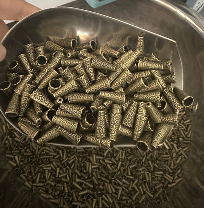 Cone Metal Beads 18mm Vintage Tibetan Alloy 100pcs 8