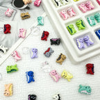 Dinosaur Metal Beads 12mm Baking Painted Enamel Alloy 10pcs