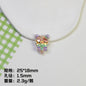 Plating Shimmer Hello Kitty Resin Beads 25mm Magic Wand 20pcs 9