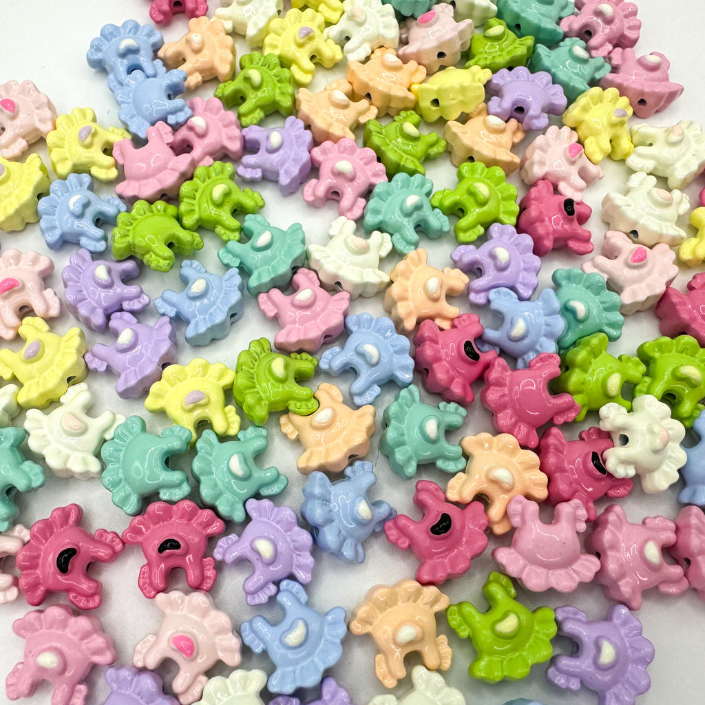 Baking Painted Dress Metal Beads 12mm Colorful Glossy Alloy 10pcs 4
