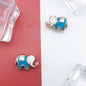 Enamel CCB Plastic Acrylic Beads 9-15mm Large Hole Playful Shapes 40pcs 31