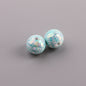 Plating Spider Web Acrylic Beads 15mm Halloween Glossy 50pcs 9