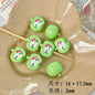 Cartoon Star and Penguin Series Acrylic Beads Printed 10pcs 13
